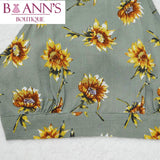 SUNFLOWER SHORTS SET - B ANN'S BOUTIQUE, LLC