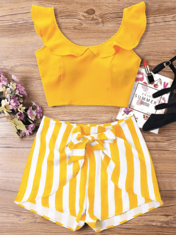 SUNNY DAYS SHORT SET - B ANN'S BOUTIQUE