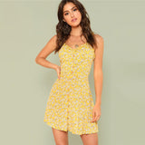 SUNSHINE & FLOWERS DRESS - B ANN'S BOUTIQUE
