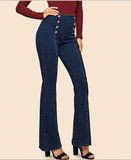TAKE ME BACK BUTTON JEANS - B ANN'S BOUTIQUE
