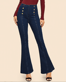 TAKE ME BACK BUTTON JEANS - B ANN'S BOUTIQUE