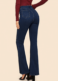 TAKE ME BACK BUTTON JEANS - B ANN'S BOUTIQUE