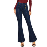 TAKE ME BACK BUTTON JEANS - B ANN'S BOUTIQUE