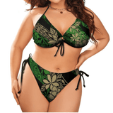 THE BOLD CURVES PLUS SIZE UP BIKINI WITH TIE-UP SIDES - B ANN'S BOUTIQUE, LLC