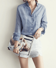 THE CLASSIC BUTTON-UP