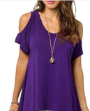 THE COLD SHOULDER TEE - B ANN'S BOUTIQUE, LLC