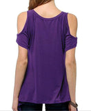 THE COLD SHOULDER TEE - B ANN'S BOUTIQUE, LLC