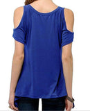 THE COLD SHOULDER TEE - B ANN'S BOUTIQUE, LLC