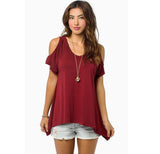 THE COLD SHOULDER TEE - B ANN'S BOUTIQUE, LLC