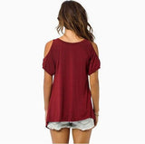 THE COLD SHOULDER TEE - B ANN'S BOUTIQUE, LLC