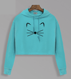 THE CROPPED KITTY HOODIE - B ANN'S BOUTIQUE