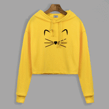 THE CROPPED KITTY HOODIE - B ANN'S BOUTIQUE