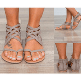 THE EUROPEAN ROME STYLE SANDALS - B ANN'S BOUTIQUE