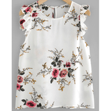 THE FLORAL PALETTE BLOUSE - B ANN'S BOUTIQUE