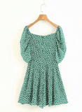 THE GREEN IVY ROMPER - B ANN'S BOUTIQUE