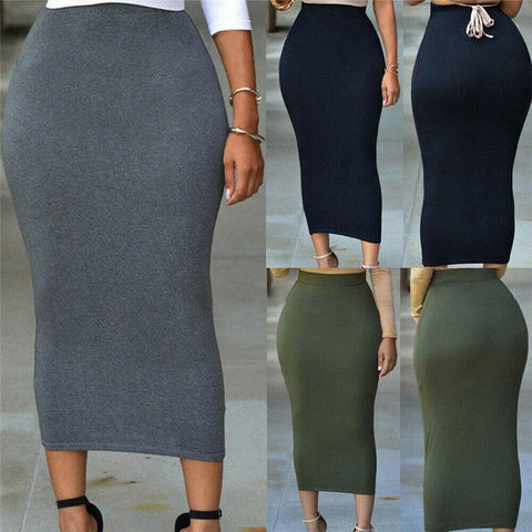 THE HAILEY HIGH WAIST SKIRT - B ANN'S BOUTIQUE, LLC