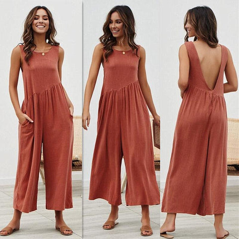 THE JAYLAN JUMPSUIT - B ANN'S BOUTIQUE, LLC