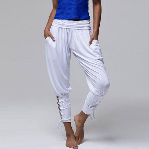 THE LACE-UP JOGGER - B ANN'S BOUTIQUE, LLC