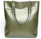 THE MUST HAVE  LEATHER TOTE - B ANN'S BOUTIQUE