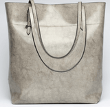 THE MUST HAVE  LEATHER TOTE - B ANN'S BOUTIQUE