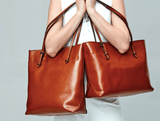 THE MUST HAVE  LEATHER TOTE - B ANN'S BOUTIQUE