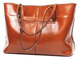 THE MUST HAVE  LEATHER TOTE - B ANN'S BOUTIQUE