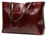 THE MUST HAVE  LEATHER TOTE - B ANN'S BOUTIQUE