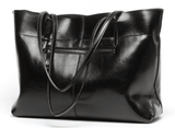 THE MUST HAVE  LEATHER TOTE - B ANN'S BOUTIQUE