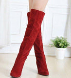 THE NELLIE KNEE-HIGH BOOTS - B ANN'S BOUTIQUE