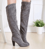 THE NELLIE KNEE-HIGH BOOTS - B ANN'S BOUTIQUE