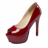 THE PEEP TOE PUMP - B ANN'S BOUTIQUE