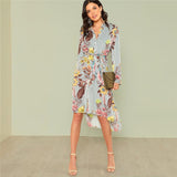 THE PERFECT FLORAL BUTTON-UP DRESS - B ANN'S BOUTIQUE