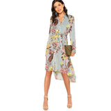 THE PERFECT FLORAL BUTTON-UP DRESS - B ANN'S BOUTIQUE