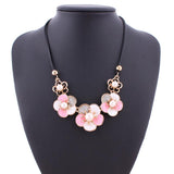 THE PINK BOUQUET NECKLACE - B ANN'S BOUTIQUE