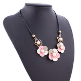 THE PINK BOUQUET NECKLACE - B ANN'S BOUTIQUE