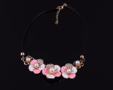 THE PINK BOUQUET NECKLACE - B ANN'S BOUTIQUE