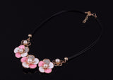 THE PINK BOUQUET NECKLACE - B ANN'S BOUTIQUE