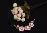 THE PINK BOUQUET NECKLACE - B ANN'S BOUTIQUE