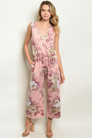 THE PINK POSH JUMPSUIT - B ANN'S BOUTIQUE