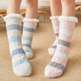 THE SASSY STRIPE SLIPPER SOCK - B ANN'S BOUTIQUE, LLC