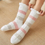 THE SASSY STRIPE SLIPPER SOCK - B ANN'S BOUTIQUE, LLC