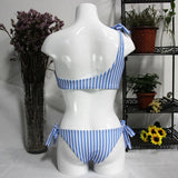 THE SHOULDER STRIPE BIKINI - B ANN'S BOUTIQUE