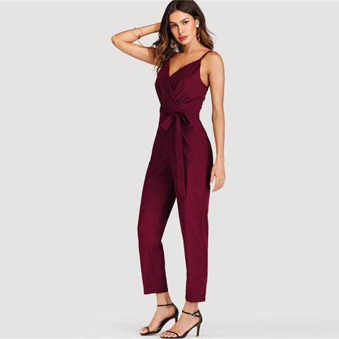 THE SIMPLY SASHA JUMPSUIT - B ANN'S BOUTIQUE