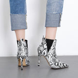 THE SNAKE SENSATION ANKLE BOOTIE - B ANN'S BOUTIQUE