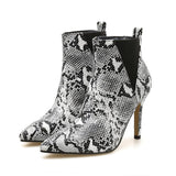 THE SNAKE SENSATION ANKLE BOOTIE - B ANN'S BOUTIQUE