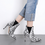 THE SNAKE SENSATION ANKLE BOOTIE - B ANN'S BOUTIQUE