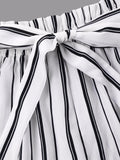 THE STRIPES ARE RIGHT SHORT - B ANN'S BOUTIQUE