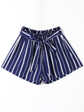 THE STRIPES ARE RIGHT SHORT - B ANN'S BOUTIQUE