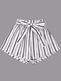 THE STRIPES ARE RIGHT SHORT - B ANN'S BOUTIQUE