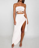 THE TIA TWO-PIECE DRESS - B ANN'S BOUTIQUE